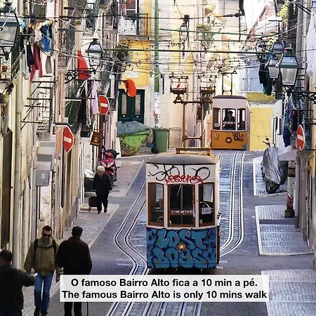 Apt In 8 Building - Center Lisboa